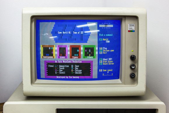 The IBM PC CGA Display